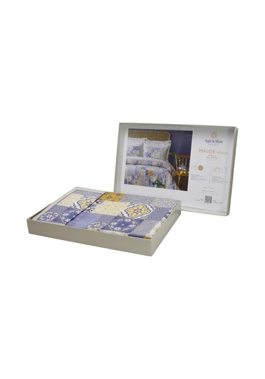 Apricitas Home Maude Tek Kişilik Pike Takımı Indigo