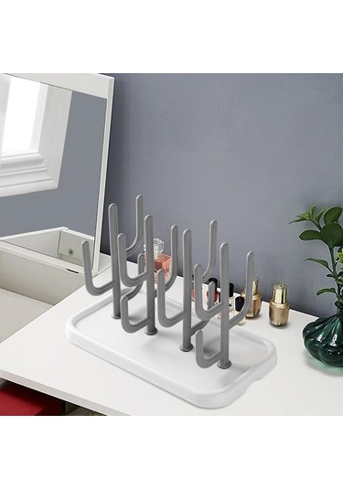 Suntek Bardaklar Için Şişe Kurutma Rafı Tezgah Üstü Kolay