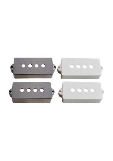 1/2/3/5 Elektrik Bas Gitar 4 Telli Bas Gitar Parçaları İçin Açık Kapak Beyaz 67,8 X 27,5 X 15 Mm 1 Set Çok Renkli