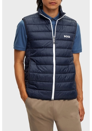 Boss Erkek Yelek 50472473 402 Lacivert