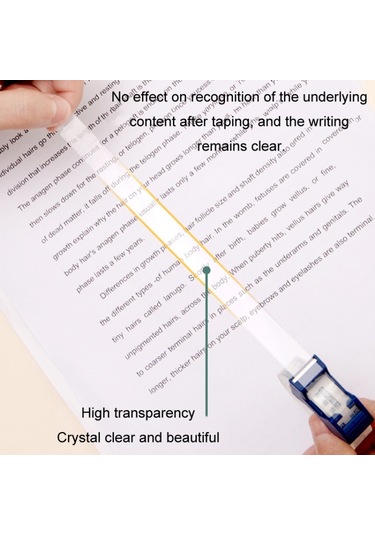 Şarküteri Şeffaf Bant Öğrenci Kırtasiye Ofis Düzeltme Soruları Yapışkan Yazım Yazım, Boyut:kesici İle Diğer