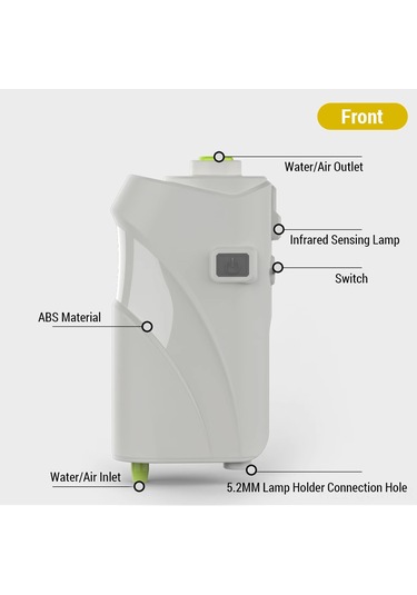 Qingmipy Akıllı Tespitli Balık Tutma Su Pompası Siyah 1.8m Boru - 1 Ton/sa Su Akışı, 6 Saat Oksijenasyon, 36 Saat Aydınlatma