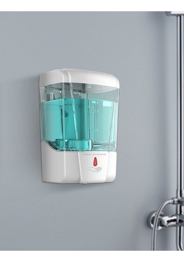 Lichen Duvara Monte Sabunluk, Sensörlü Büyük Kapasiteli Otomatik Beyaz