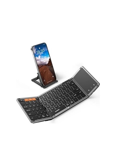 Samsers Touchpadli Katlanabilir Bluetooth Klavye Space Gray