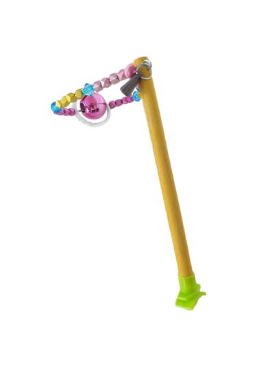 Markapet Tünekli Döner Toplu Kuş Oyuncağı 10 Cm-16 Cm Sarı
