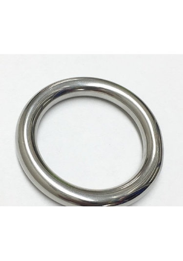 Paslanmaz Krom Halka. Krom Halka. 8mm Çap 50mm