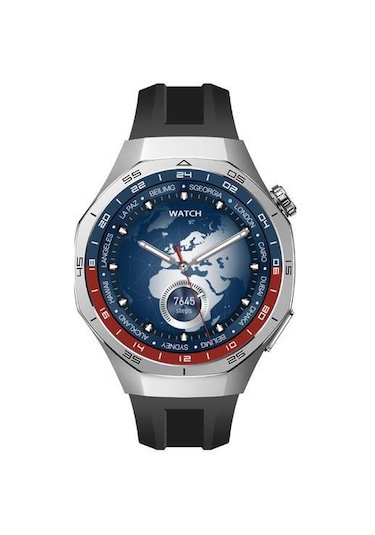 Sunix Wt6 Pro Amoled Ekran 48mm Metal Ve Silikon Kordonlu Akıllı Saat