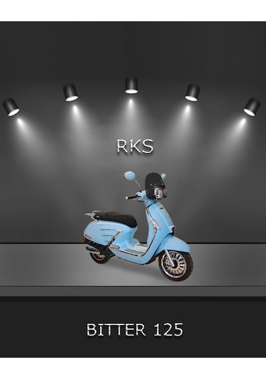 Rks Bitter 125 Motosiklet Mavi