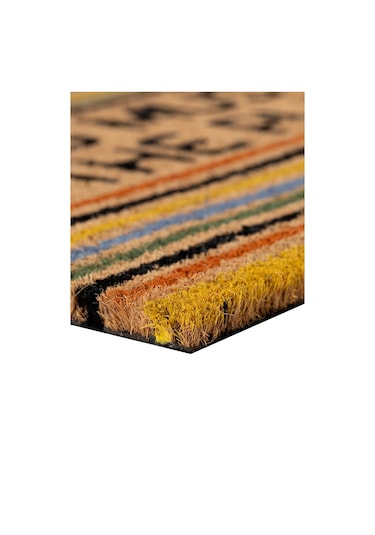Coco Mottolu Kıl Kapı Önü Paspası 40x60 3677 Natural