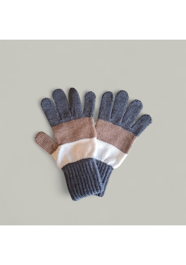 Garson Beden Erkek Çocuk Eldiven Antrasit- 8-12 Yaş Antrasit