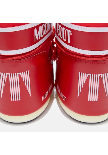 D001 Moon Red Bot Kadın 80d1409340-d001 Moon Boot Mb Icon Low Classic Nylon Red 36-41 Kırmızı