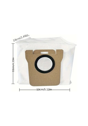 Xuweiwei 24 Adet Xiaomi Robot Süpürge X20+ Aksesuarları Yan Fırça Filtre Mop Bez Toz Çantası