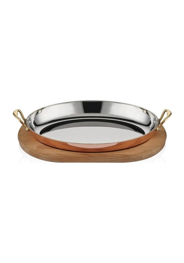 Multi Metal Bakır Oval Sahan Ve Nihale A101ov30a Bakır