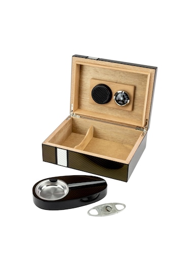 Hauser Karbon Humidor Seti 569109