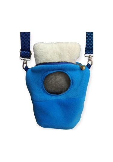 Sugar Glider Sincap Taşıma Çantası 20 x 20 x 14 CM 1 Adet Mavi