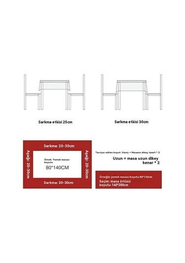 Flybuy Xıxun Tek Siyah Seti Sandalye Sandalye Parça Örtüsü Örtüsü Noel Masa Masa Kılıfı Kapak Emici Elastik Dekorasyon 180cm 140 Kh Siyah