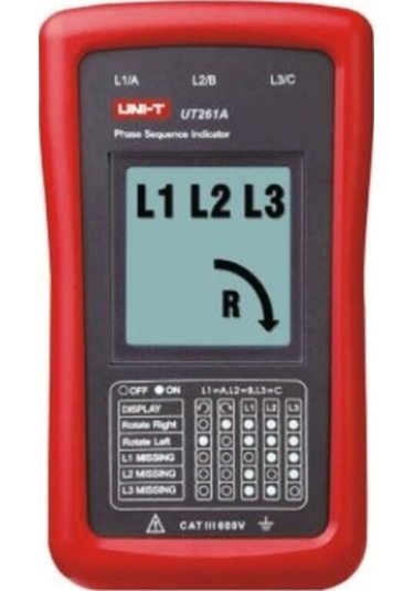 Unit Ut261a Dijital Faz Sırası Ölçer