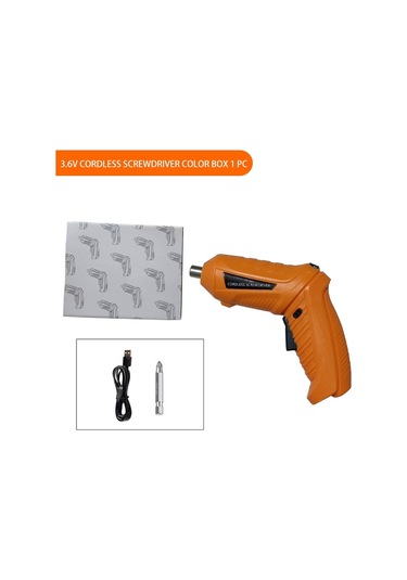 Tcherchi VT16437 Mini 3.6V USB Şarjlı Çok Fonksiyonlu Akülü Elektrikli Tornavida