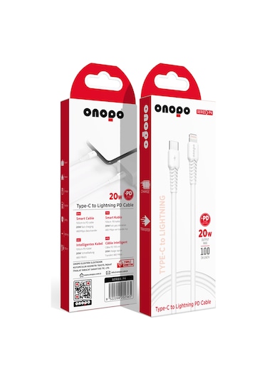 Type-c To Lightning Pd 20w Hızlı Şarj Ve Data Kablosu 100cm - P4