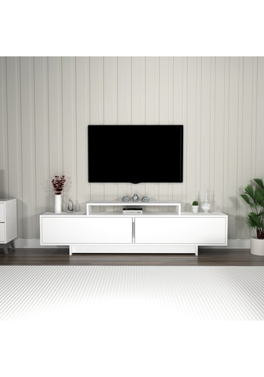 Arnetti Grasyas Televizyon Sehpası, Beyaz