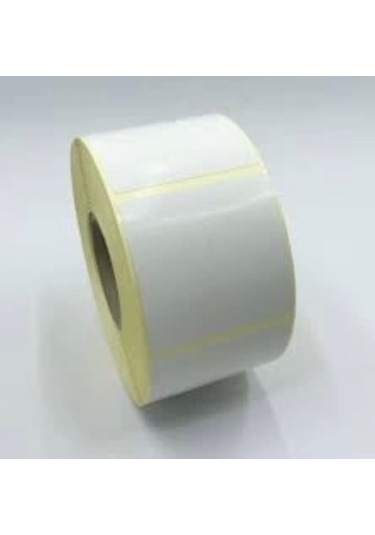 Ofis Turka Kuşe Barkod Etiketi 50x50 1000 Adet 1 Rulo