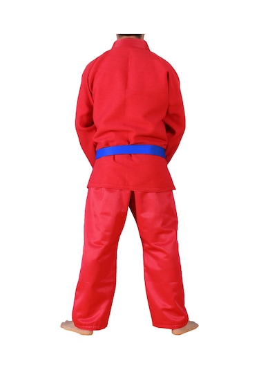 Dosmai Kuşaklı Serbest Dövüş Elbisesi Sb101 Kırmızı