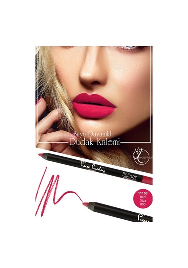 Pierre Cardin Lipliner Suya Dayanıklı Dudak Kalemi  11101