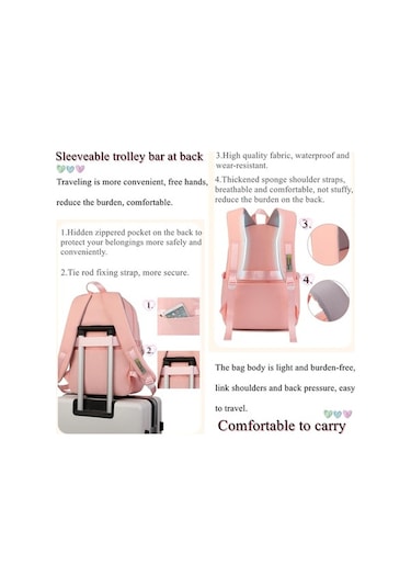 Didadodo Su Geçirmez Kadın Laptop Çantası - Hafif Nylon, Yan Cepli, Omuz Destekli 32x23x46cm, Çok Renkli Pratik Kullanım, Su Geçirmez设计 Çok Renkli Didadodo Su Geçirmez Kadın Laptop Çantası - Hafif Nylon, Yan Cepli, Omuz Destekli 32x23x46cm, Çok Renkli Pratik Kullanım, Su Geçirmez设计 Çok Renkli