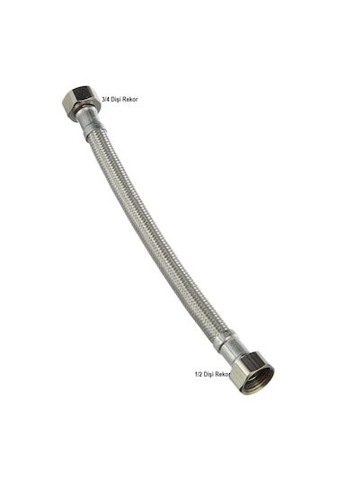 30 Cm 3/4 1/2 Rekorlu Flex Bağlantı Hortumu 3-4 1-2 Diğer