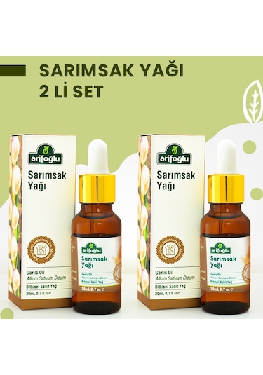 Arifoğlu Sarımsak Yağı 2 x 20 ML