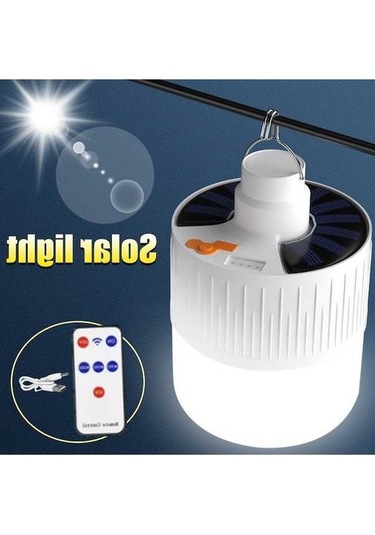 Ebitda Güneş Enerjili Led Kamp Lambası, 4 Beyaz Beyaz