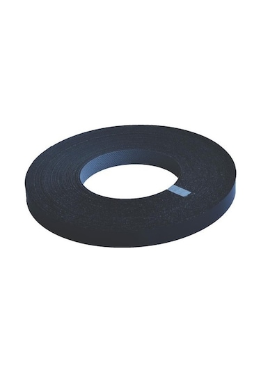 Nsp Kenar Bandı Tutkalsız Pvc 2Mm 22Mm 150Mt Parlak Siyah