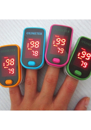 Sones Parmak Nabız Oksimetresi Yeşil