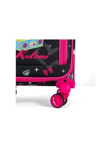 Çocuk Karakterli 4 Tekerlekli Valiz, Eğlenceli Seyahat Arkadaşı - Kulomi Kulomi