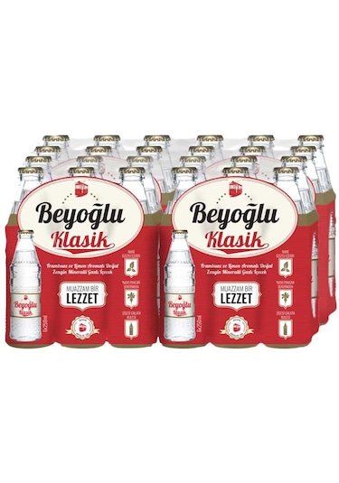 Beyoğlu Gazozu Klasik Karışık Meyve Aromalı 250 Ml X 24 Adet