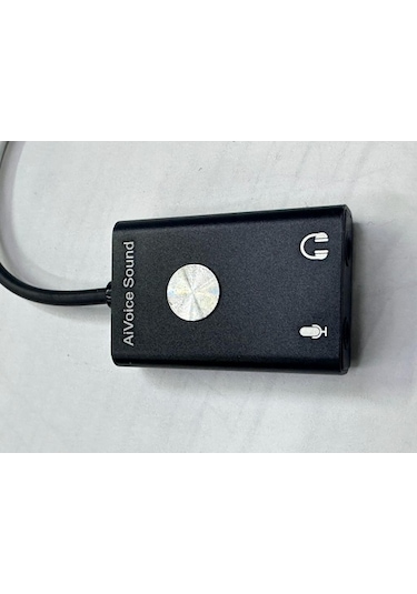 Aivoice Ses Kartı Kablolu Usb Ses Kartı Ses Çeviri İçin Usb Ses Kartı