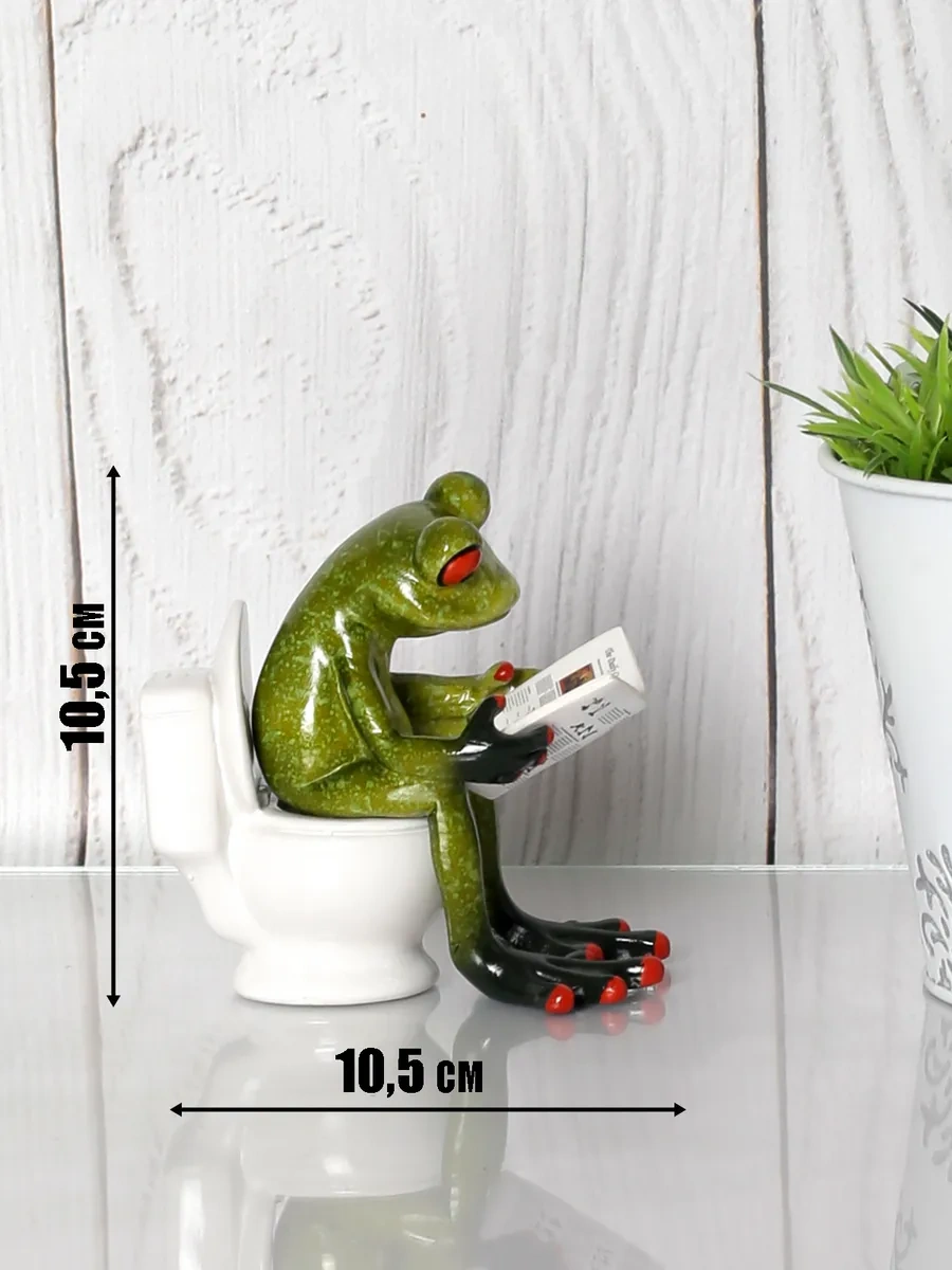 Podarok52 Kurbağa Figürlü, İç Dekor Süveniri 171443954
