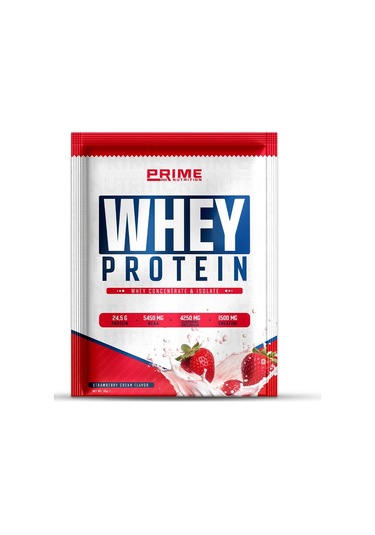 Prime Nutrition Whey Protein 33 Gram 1 Saşe Strawberry Cream