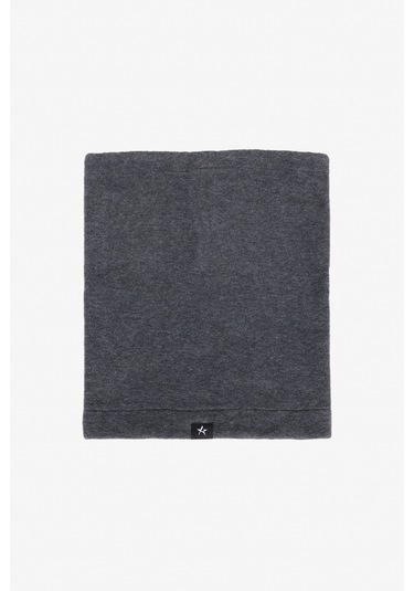 AC&Co / Altınyıldız Classics Erkek Antrasit-melanj Polar Bere Boyunluk Eldiven Set