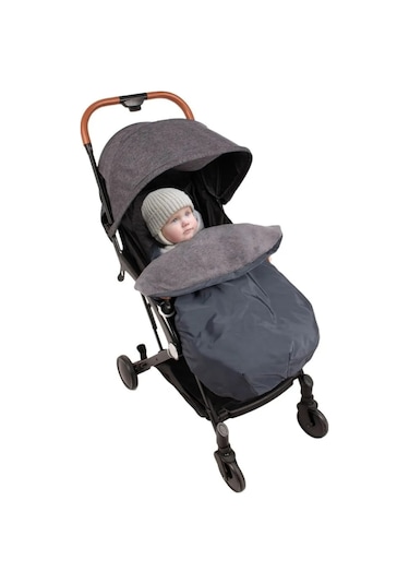 Sevi Bebe Lüx Bebek Arabası Battaniyesi Siyah
