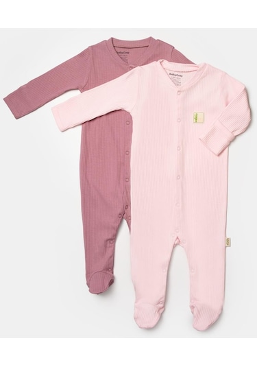 BabyCosy Organik 2 Li Patikli Tulum Csyb9033 001