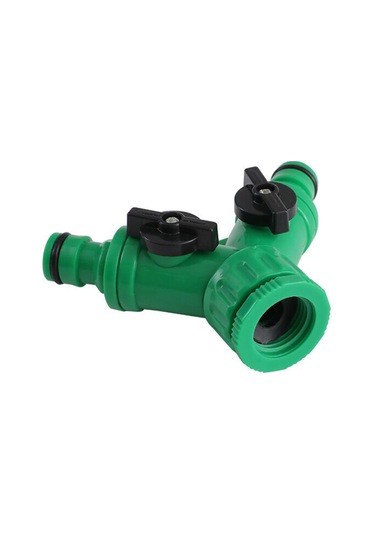 Xindoker "y Şekilli Çift Çıkışlı Bahçe Hortumu Bağlantısı - Donmaya Dayanıklı Abs Plastik" Mavi