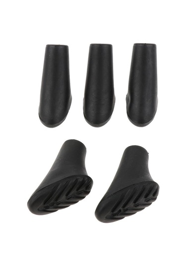 Homyl Baston Trekking Direkleri Için 5 Adet Yedek Kauçuk Elips Elips Çok Renkli