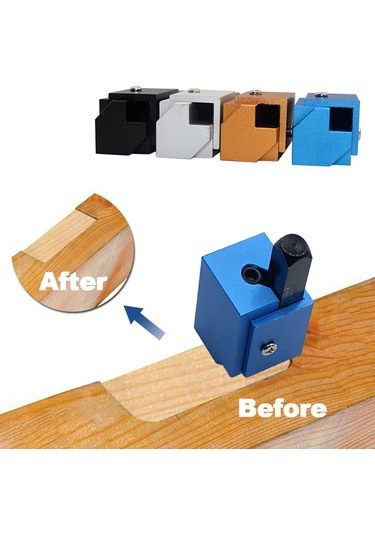 Yuntech01 Ayna Kesici Ahşap Aracı - Yüksek Hassasiyetli Köşe Halka Ve Kilit Yuva Oluşturucu, Otomatik Hizalama, Çelik Alaşımlı, Gümüş Gümüş