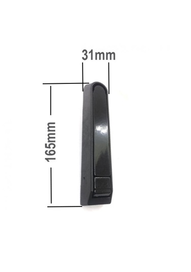 Cam Balkon İspanyolet Kilit Mekanizma Siyah