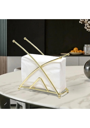 Altın A-nordic Peçetelik Doku Tutucu Kağıt Havlu Dispenseri Cafe Bağlantısız