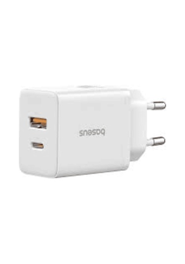 Baseus Cube C+u 20w Şarj Cihazı Beyaz