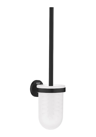 Grohe Essentials Tuvalet Fırçalığı Mat Siyah - 1024682430 Siyah
