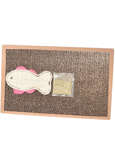 Homyl Kedi Tırmalama Pedi Tırma Tahtası Oluklu Mukavva Evcil