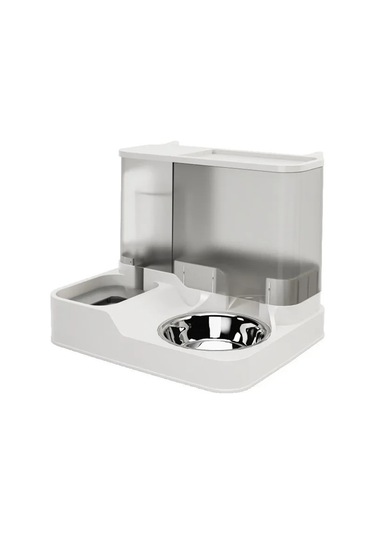 Jıalan 2 İn 1 Pet Köpek Kedi Otomatik Besleyici Büyük Kapasiteli